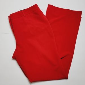 Worthington Modern Fit Very Red New trouser leg Slacks Pants 14… New!